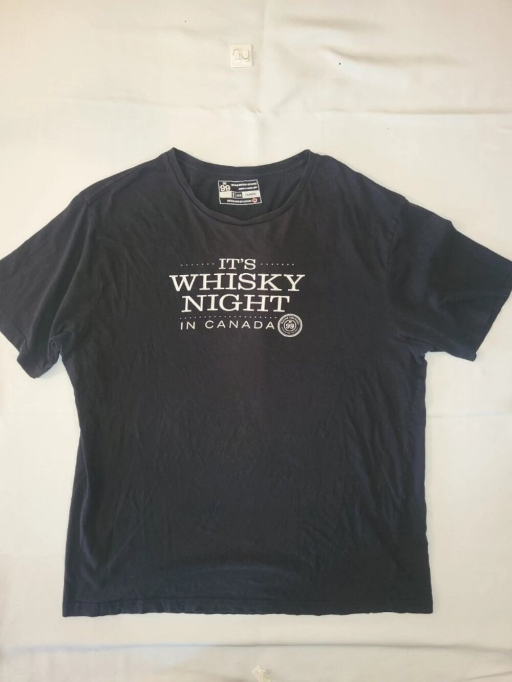 Wayne Gretzky Estates Whiskey Night in Canada T-Shirt XL Graphic Short Sleeve